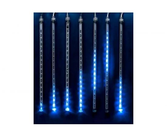 Светодиодный фигурный занавес Uniel ULD-E2405-240/DTK BLUE, IP44, METEOR, Падающие звезды 11123 