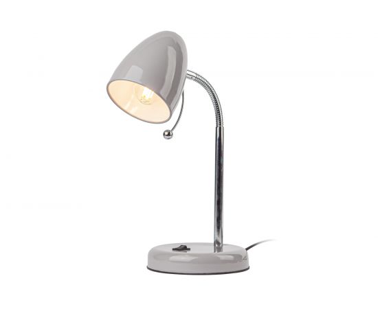 Настольный светильник ЭРА N-116-Е27-40W-GY серый, 16/96 Б0047203 