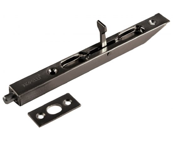 Торцевой шпингалет MORELLI цвет-черный никель L160 BN 9011268 