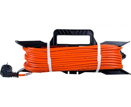 Удлинитель шнур Партнер-Электро GardenLine на рамке с/з ПВС 3х0,75 10A 30м IP 44 US204B-130OR 