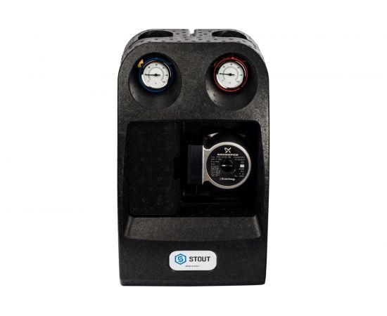 Насосная группа с 3-х ходовым приводным смесителем (1; с насосом Grundfos UPSO 25-65) STOUT SDG-0003-002502 – изображение 2