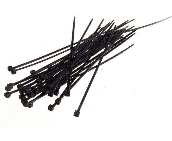 Хомуты-стяжки СИБИН черные ХС-Ч, 2.5 х 160 мм, 100 шт, нейлоновые, 3788-25-160 – изображение 2