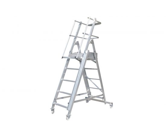 Телескопическая лестница-платформа MEGAL ТЛП (1.3 - 1.9) 4687201843764 – изображение 2
