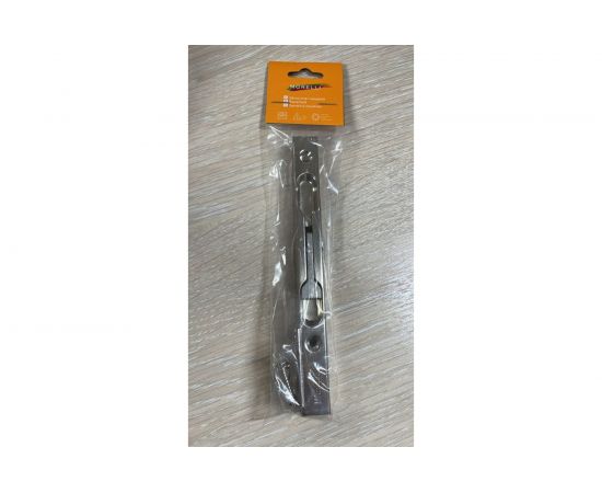 Торцевой шпингалет MORELLI цвет-никель L160 SN 9008919 – изображение 2