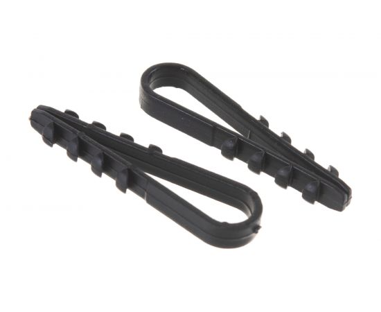 Дюбель-хомут ПЭМИ 5-10 для кругл. кабеля, черный 100 шт. X7902788 – изображение 2
