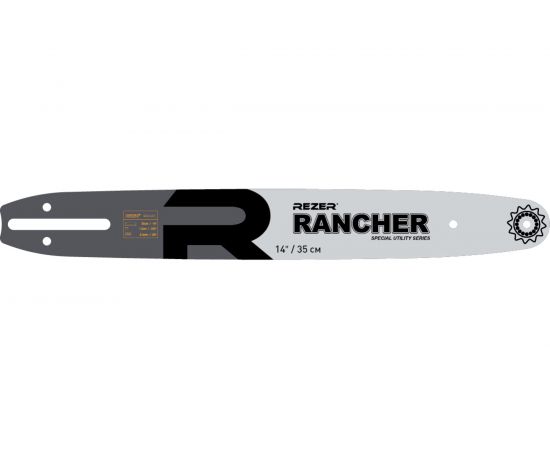 Шина Rancher сварная (35 см; 1.3 мм; 3/8") для пил Partner, Poulan, Makita 14 Rezer 353 L 9 A – изображение 2