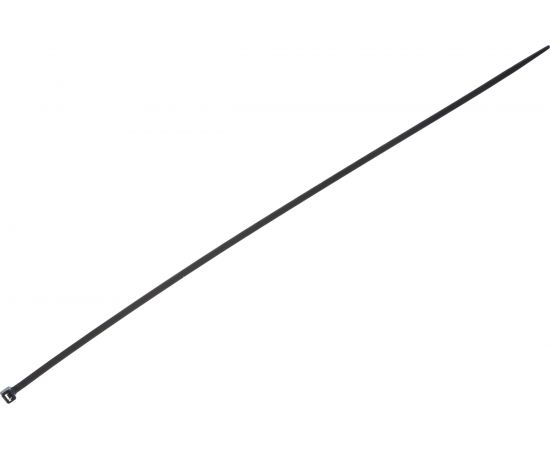 Кабельные хомуты Экопласт 4,8 х 400 мм, цвет черный, 100 шт 45400BL – изображение 2