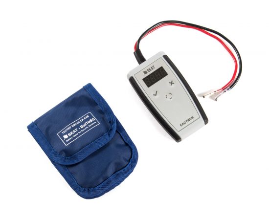 Тестер контроля емкости АКБ SKAT-BatTeSS 12 В, 1.2-12 Ач, экран, 3 режима измерений 253 – изображение 2