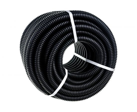 Гофрированная труба ЭРА ПНД черный d 20мм с зонд. легкая 25м Б0020120 – изображение 3