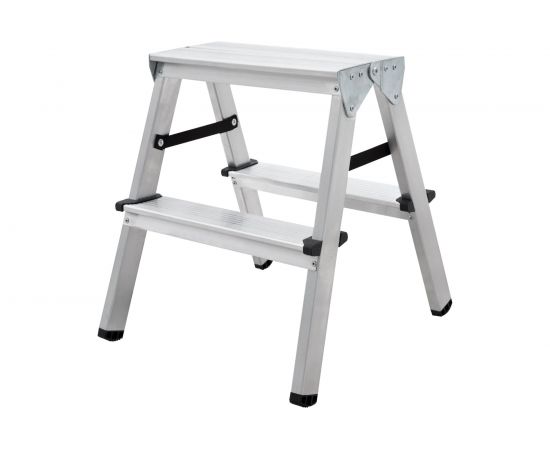 Двухсторонняя стремянка Новая Высота 2х2 ступени 1120202 – изображение 3