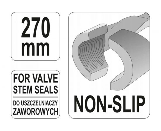 Щипцы для замены маслосъемных колпачков YATO YT-0648 – изображение 3