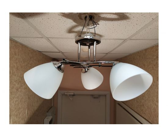 Люстра JUPITER LIGHTING N01-1715/3 хром, венге-3х60W E27 230V N01-1715 – изображение 3