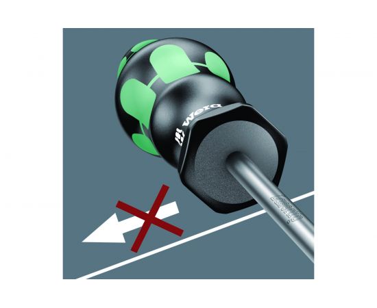 Отвертка крестовая Wera, PH 0 х 100 мм, WE-008706 – изображение 4