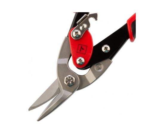 Ножницы по металлу Matrix 250 мм, левый рез, сталь CRMO, двухкомпонентные рукоятки, PRO 78326 – изображение 4