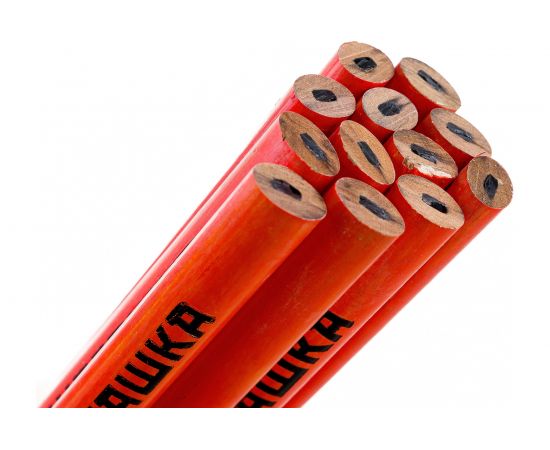 Малярный карандаш ШАБАШКА 180 мм, набор 12 шт 146-0002 206049 – изображение 4