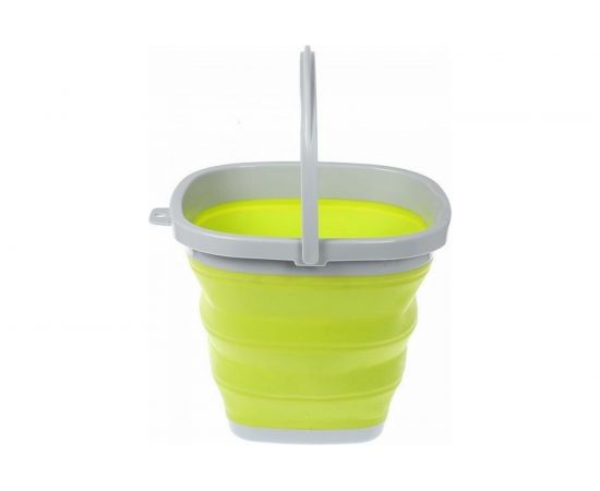 Складное ведро BRADEX квадратное, 10л, зеленое TD 0557 – изображение 4