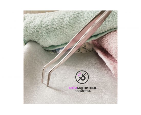 Пинцет (изогнутый, узкий, фиксатор, рифленый) 160мм REXANT 12-0358 – изображение 4