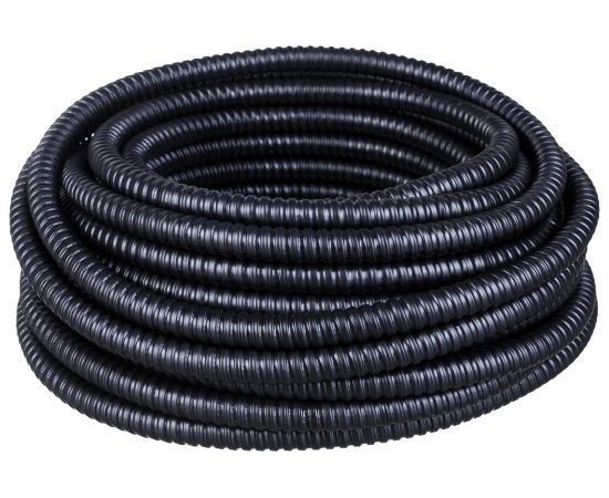 Металлорукав ЭРА Р3-ЦПнг-15 черный с протяжкой 20м Б0036554 – изображение 4