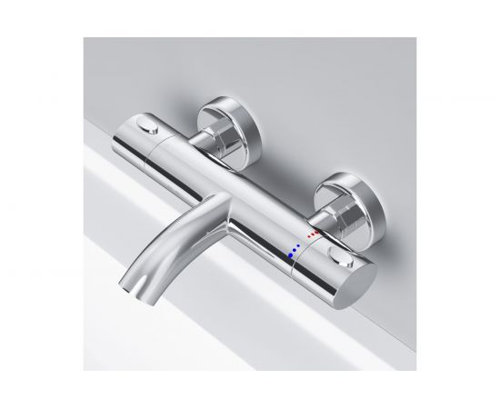 Смеситель для ванны и душа AM.PM Sense с термостатом, хром F7550064 – изображение 5