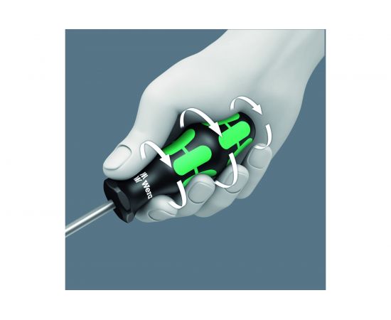 Отвертка крестовая Wera, PH 0 х 100 мм, WE-008706 – изображение 5