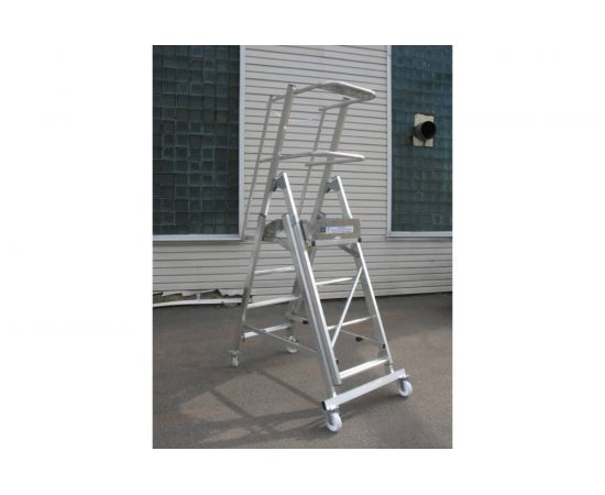 Телескопическая лестница-платформа MEGAL ТЛП (1.3 - 1.9) 4687201843764 – изображение 7