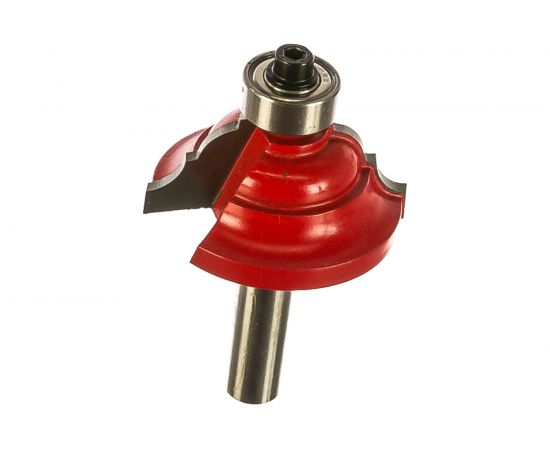 Фреза кромочная калевочная (42.8х19 мм; хвостовик 8 мм; R1-6,35/R2-6,35) Атака 8141050 