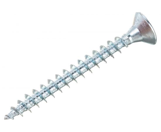 Потайной универсальный шуруп Метизный двор 4,5x40, оцинкованный, 200 шт. 4690441022356 