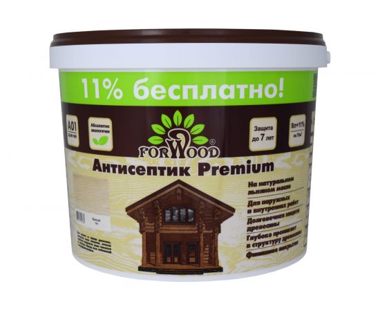 Антисептик Forwood ВДПФ-1601 белый 10 л 141198 