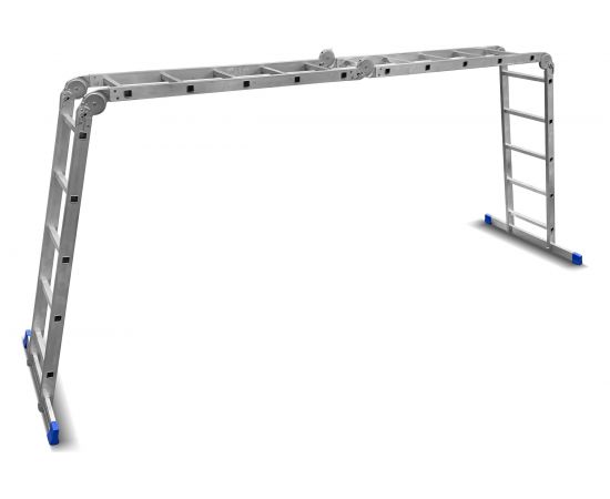 Алюминиевая лестница-трансформер LadderBel 4 секции по 5 ступеней LT455 