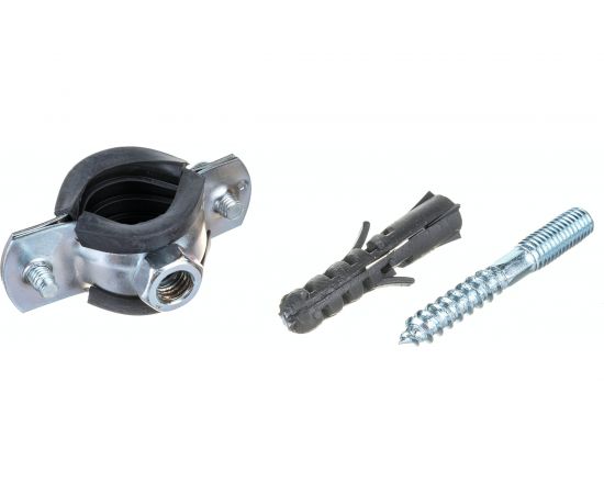 Металлический хомут RTP со шпилькой шурупом и дюбелем, 1/2"", 20/25 29189 