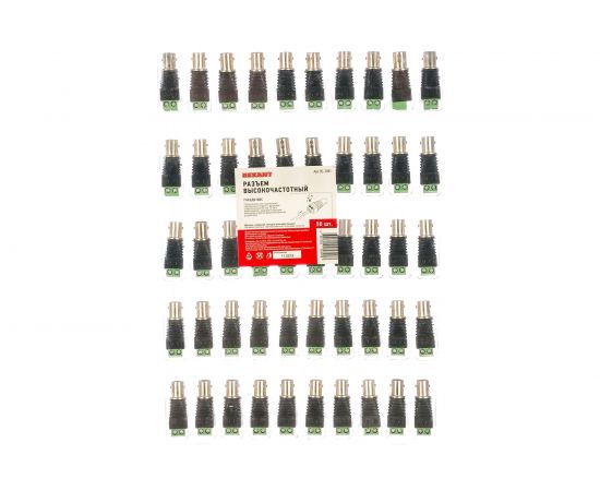 Разъем REXANT гнездо BNC с клеммной колодкой 50шт 05-3081 