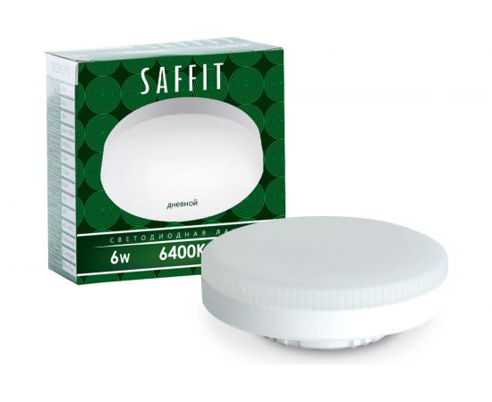 Светодиодная лампа SAFFIT SBGX5306 GX53 6W 6400K 55196 