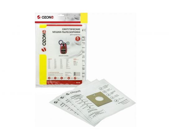 Мешки-пылесборники для пылесоса SAMSUNG (3 шт.) OZONE SE-03 