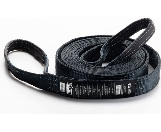Буксировочный динамический трос HITCH PROFESSIONAL лента 10т, 6 м, петля-петля SZ071510 