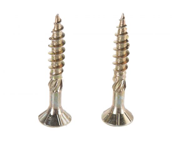 Шуруп Rusconnect CS 05035 с/нарез. д/дерева, потай, 5х35, 200 шт. Желтый цинк 310502 