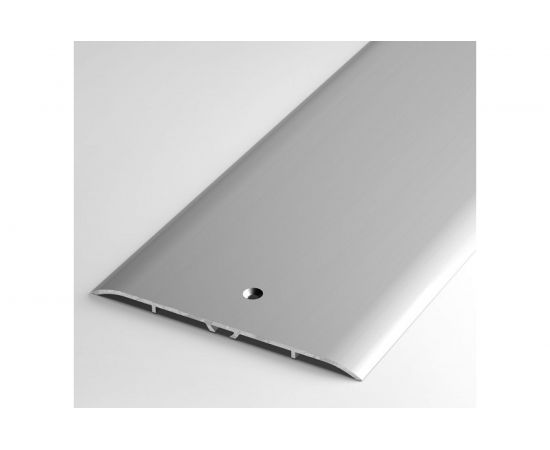 Порог прямой алюминиевый (100 мм; 0.9 м; анодированный; серебро) Лука 00000003243 