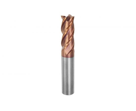 Фреза концевая монолитная твердосплавная (18х100 мм) СпецТехИнструмент D18L100T4BRHRC55 
