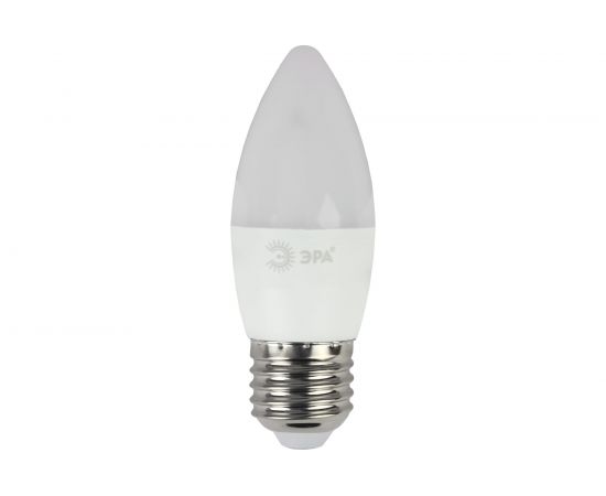 Светодиодная лампа ЭРА ECO LED B35-6W-827-E27, свеча, теплый Б0020620 