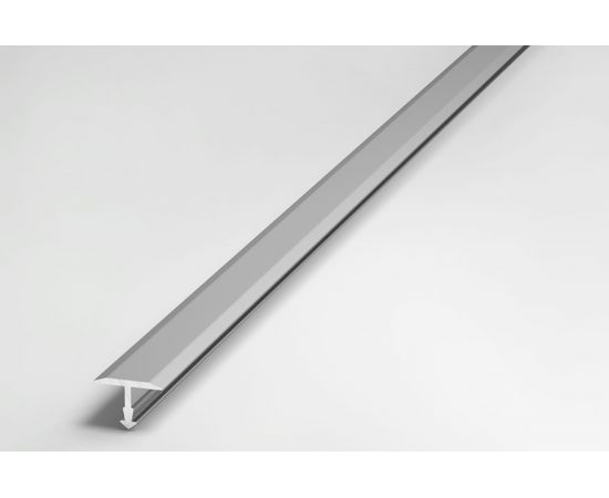 Порог прямой алюминиевый ЛУКА (13 мм, 2,7 м, анодированный, Серебро) УТ000039387 