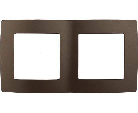 Рамка ЭРА 12-5002-13 на 2 поста, бронза Б0019371 