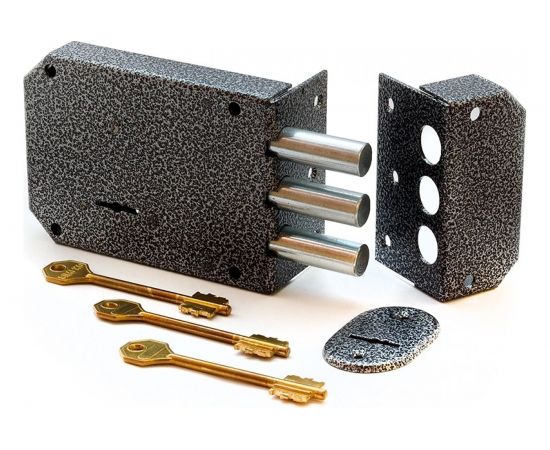 Накладной замок Симеко ЗН-3х3 2445 