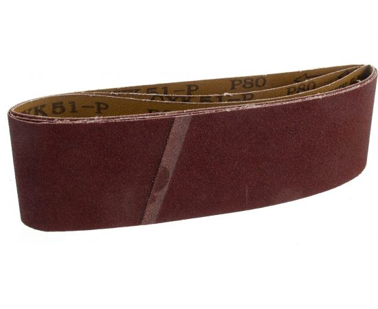 Лента абразивная (3 шт; 75х533 мм; Р80) EDGE by PATRIOT 820010009 