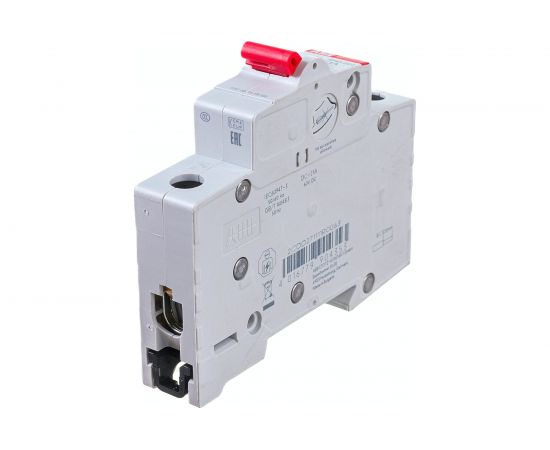 Рубильник ABB 1 полюс SHD201/63 рычаг красный 2CDD271111R0063 – изображение 2