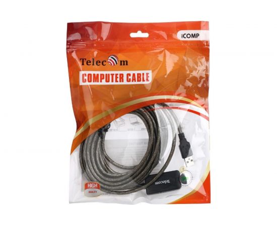 Удлинительный активный кабель Telecom USB2.0-repeater, Am--Af, 5м TUS7049-5M – изображение 2