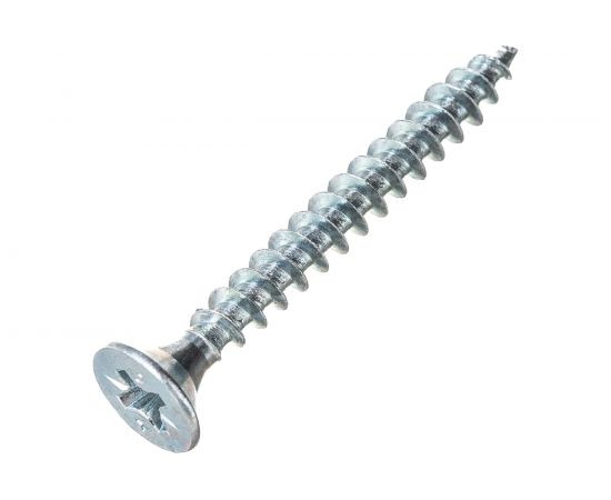 Потайной универсальный шуруп Метизный двор 4,5x40, оцинкованный, 200 шт. 4690441022356 – изображение 2