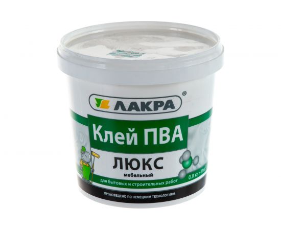 Мебельный клей ПВА Лакра Люкс 0,9 кг 90002427712 – изображение 2