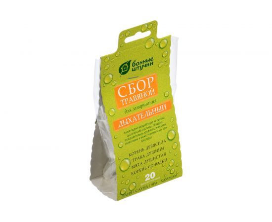 Травяной дыхательный сбор для бани и сауны Банные Штучки 20 фильтр-пакетиков по 2 г 33410 – изображение 2