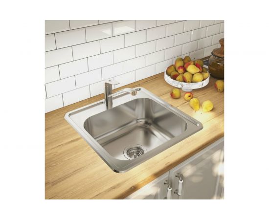 Мойка IDDIS Strit S, нерж. сталь, шелк, 485*485, ID STR48S0i77 – изображение 2