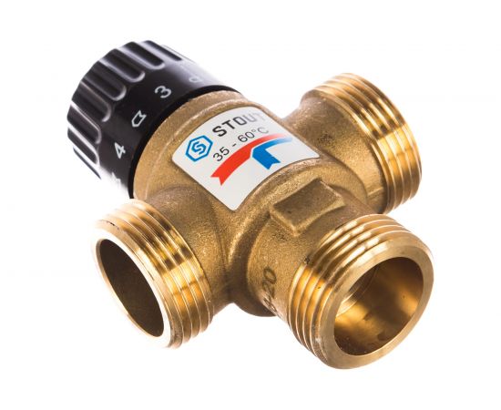 Термостатический смесительный клапан STOUT 1 SVM-0120-256025 – изображение 2