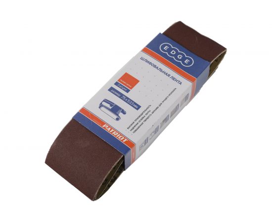 Лента абразивная (3 шт; 75х533 мм; Р80) EDGE by PATRIOT 820010009 – изображение 3